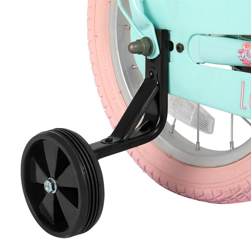 supersuper lola kinderfahrrad JOYSTAR Lola 16 Inch Girls Bike for 4-7 Year Girls with Rear Rack