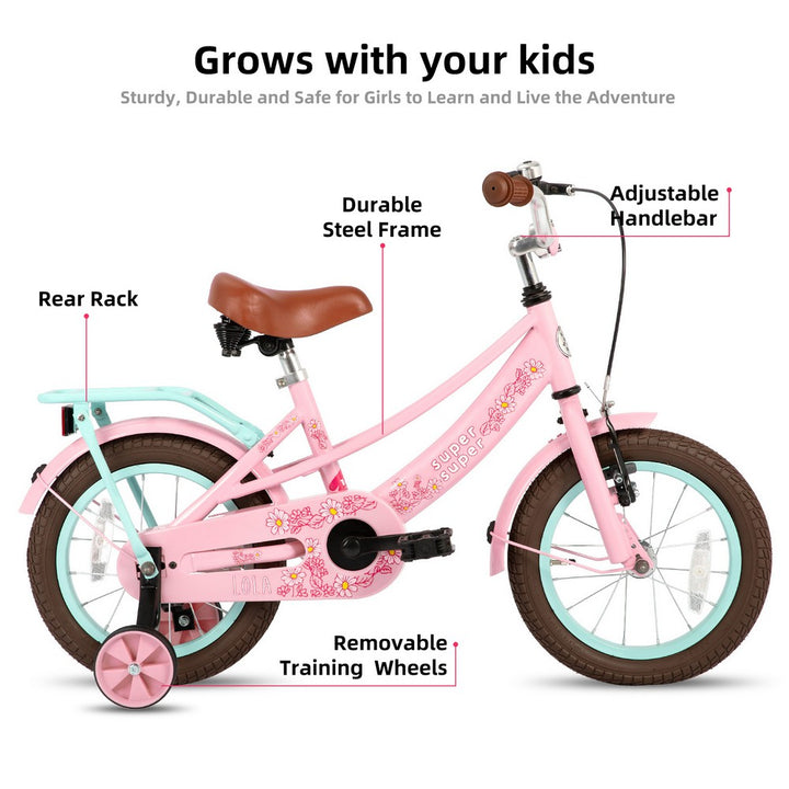 JOYSTAR Lola Girls Bike for 3-10 Years - JOYSTARBIKE