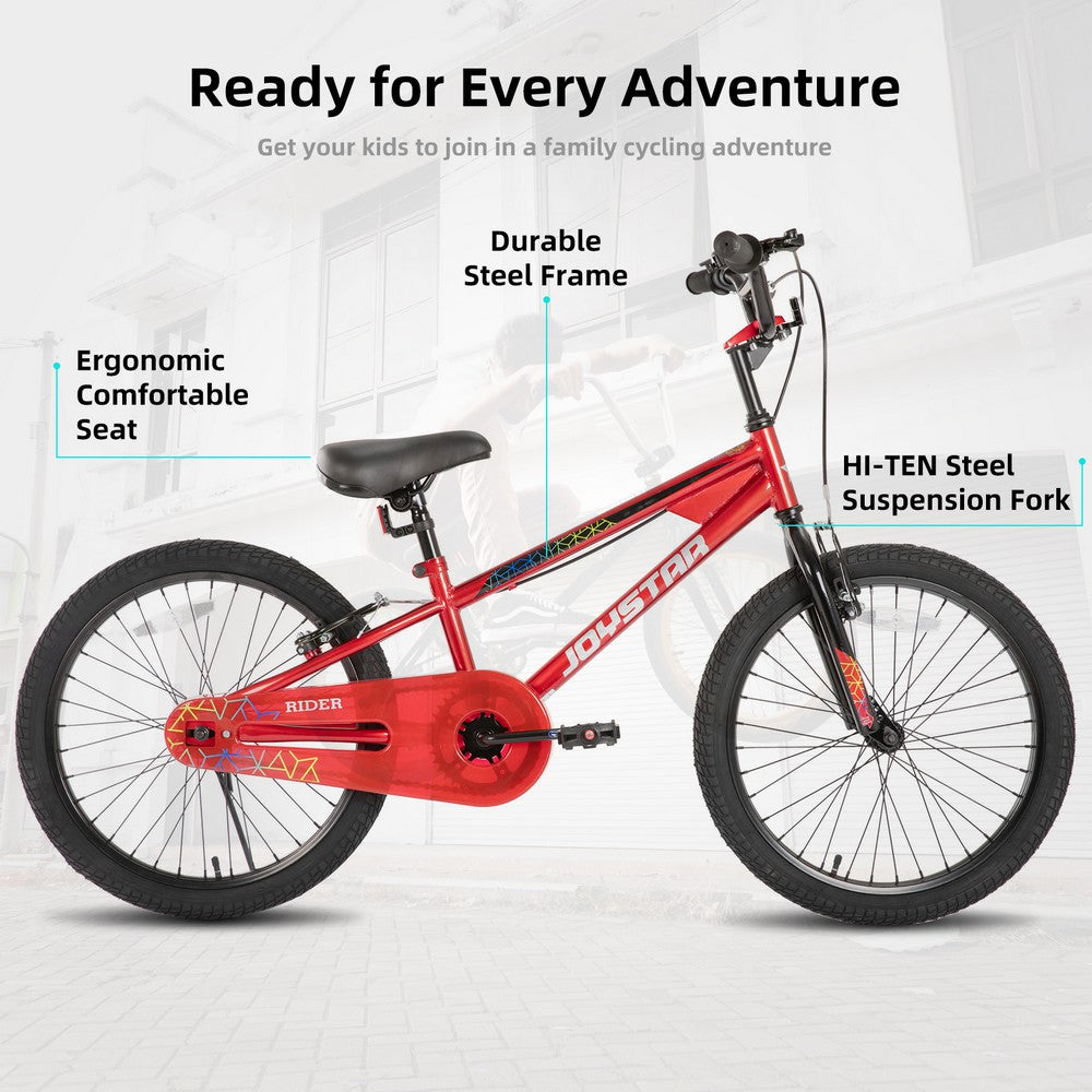 JOYSTAR Sonic 20Inch Freestyle Kids BMX Bikes