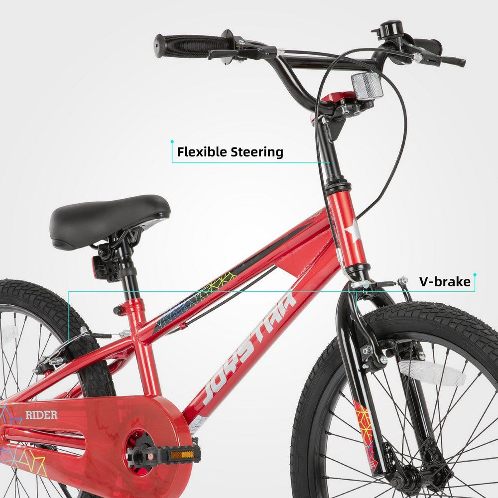 JOYSTAR Sonic 20Inch Freestyle Kids BMX Bikes