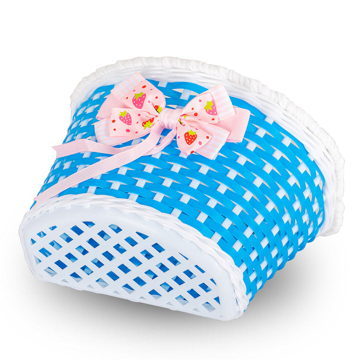Kids Bike Basket with Flower or Bowknot JOYSTAR