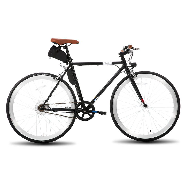 JOYSTAR 700C Road Electric Bike for Adults, Commuting Ebike 36V Removable Battery HILAND