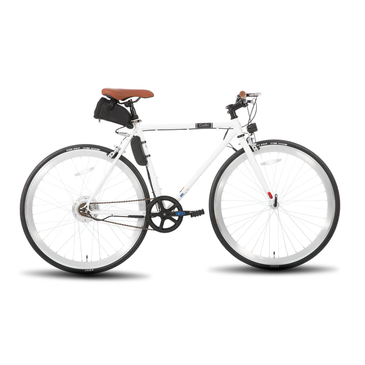 JOYSTAR 700C Road Electric Bike for Adults, Commuting Ebike 36V Removable Battery HILAND