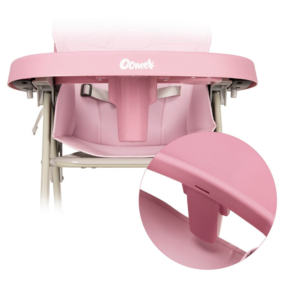 KEANO 2-IN-1 Baby HighChair, Pink/Green