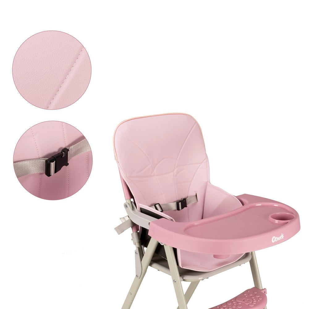 KEANO 2-IN-1 Baby High Chair Foldable Feeding Chair