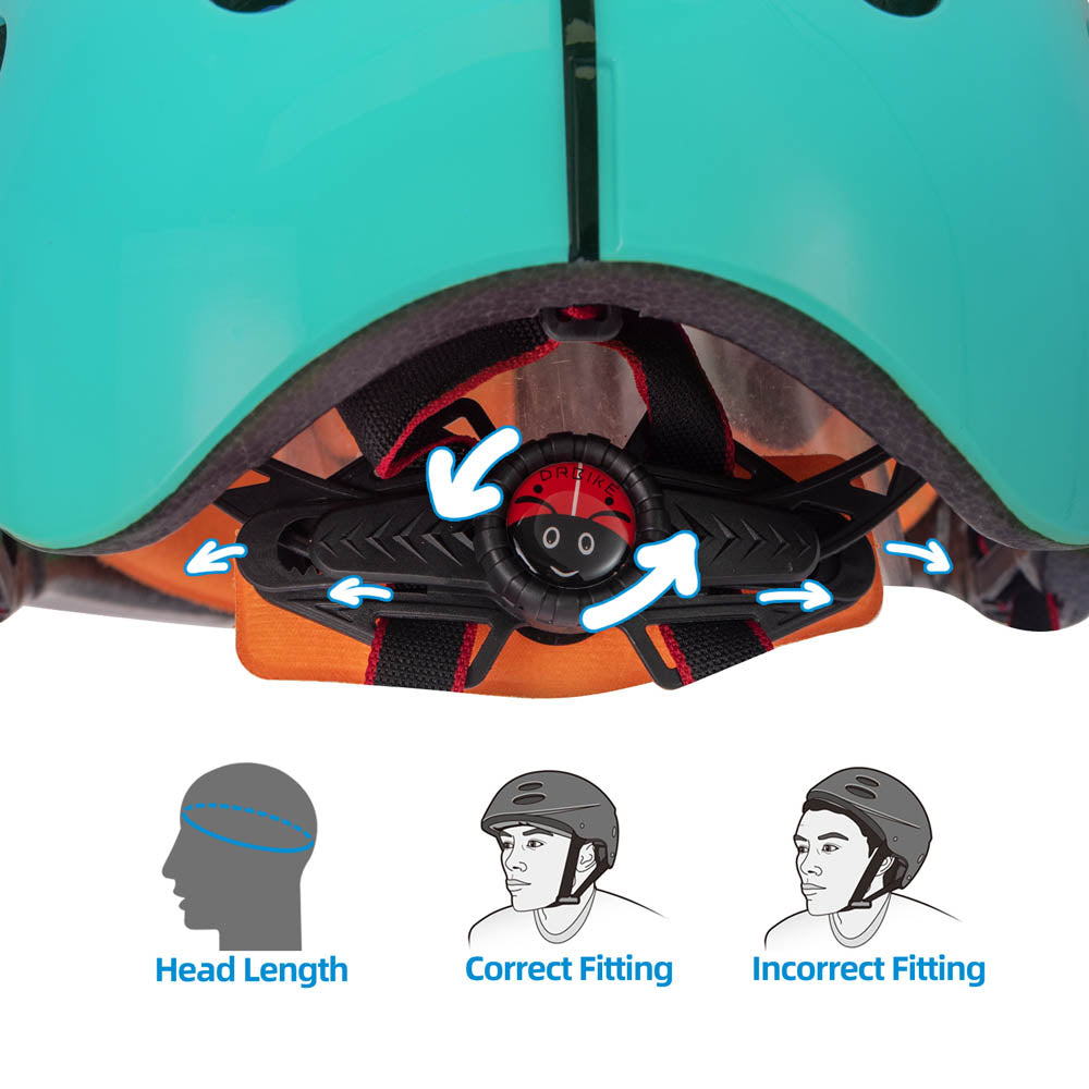 JOYSTAR Adorable Ladybug - Inspired Kids' Cycling Helmets: Available in Teal, Pink & Yellow JOYSTARBIKE