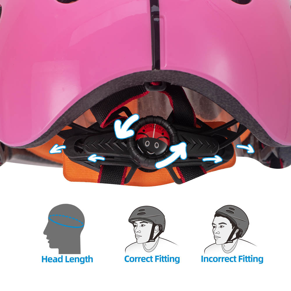 JOYSTAR Adorable Ladybug - Inspired Kids' Cycling Helmets: Available in Teal, Pink & Yellow JOYSTARBIKE