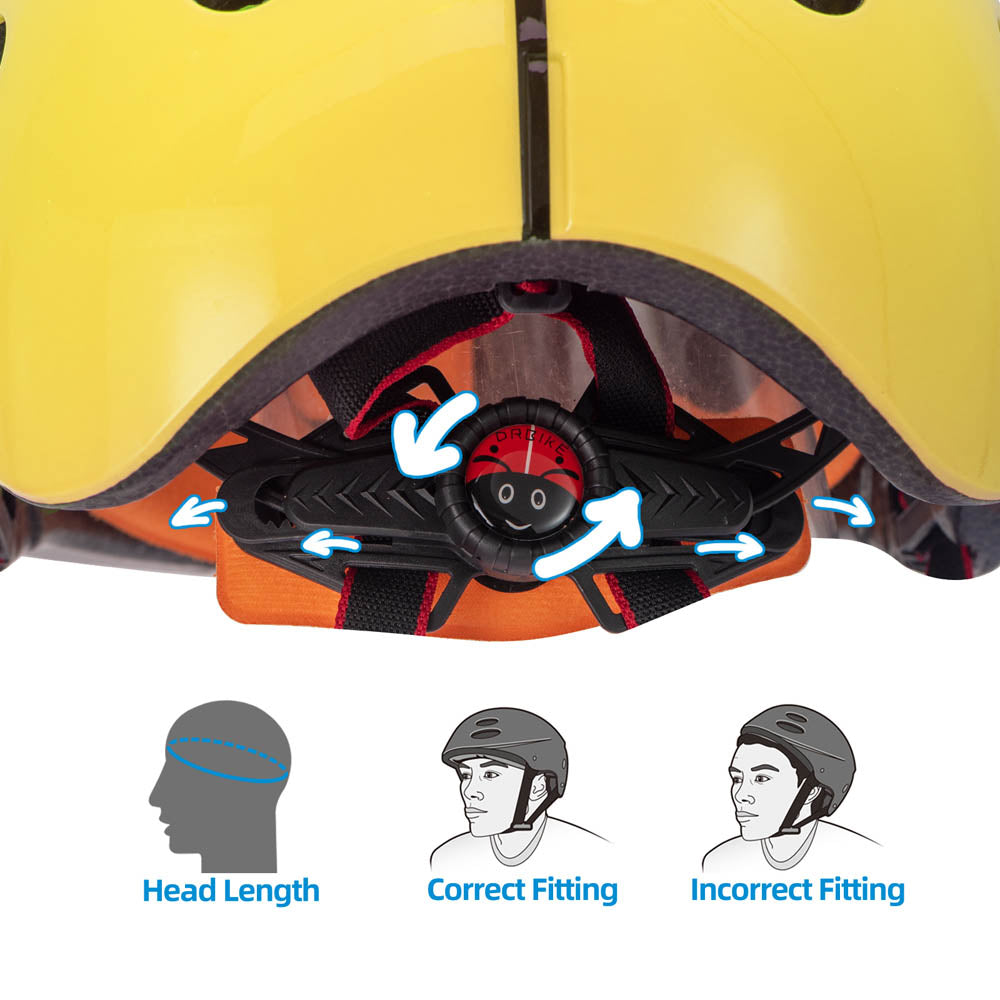 JOYSTAR Adorable Ladybug - Inspired Kids' Cycling Helmets: Available in Teal, Pink & Yellow JOYSTARBIKE