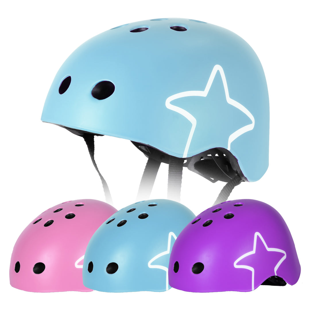 bike helmet for 8 year old girl XJD Kids Sets In Pink In Stock USA CPSC Safety Standard for Bicycle Helmets for Persons Age 5 and Older Size CELOID Kids Bike Helmet,Toddler Cyling