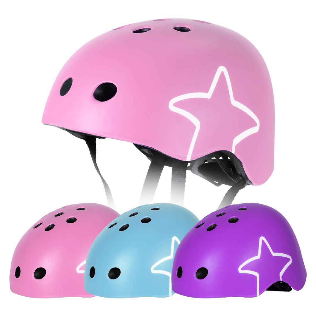 JOYSTAR Starry Kids Bike Helmet for Ages 3-8 Boys Girls S: 18.9-20.5 inch / Blue JOYSTAR Starry Kids Bike Helmet for Ages 3-8 Boys Girls S: 18.9-20.5 inch / Blue