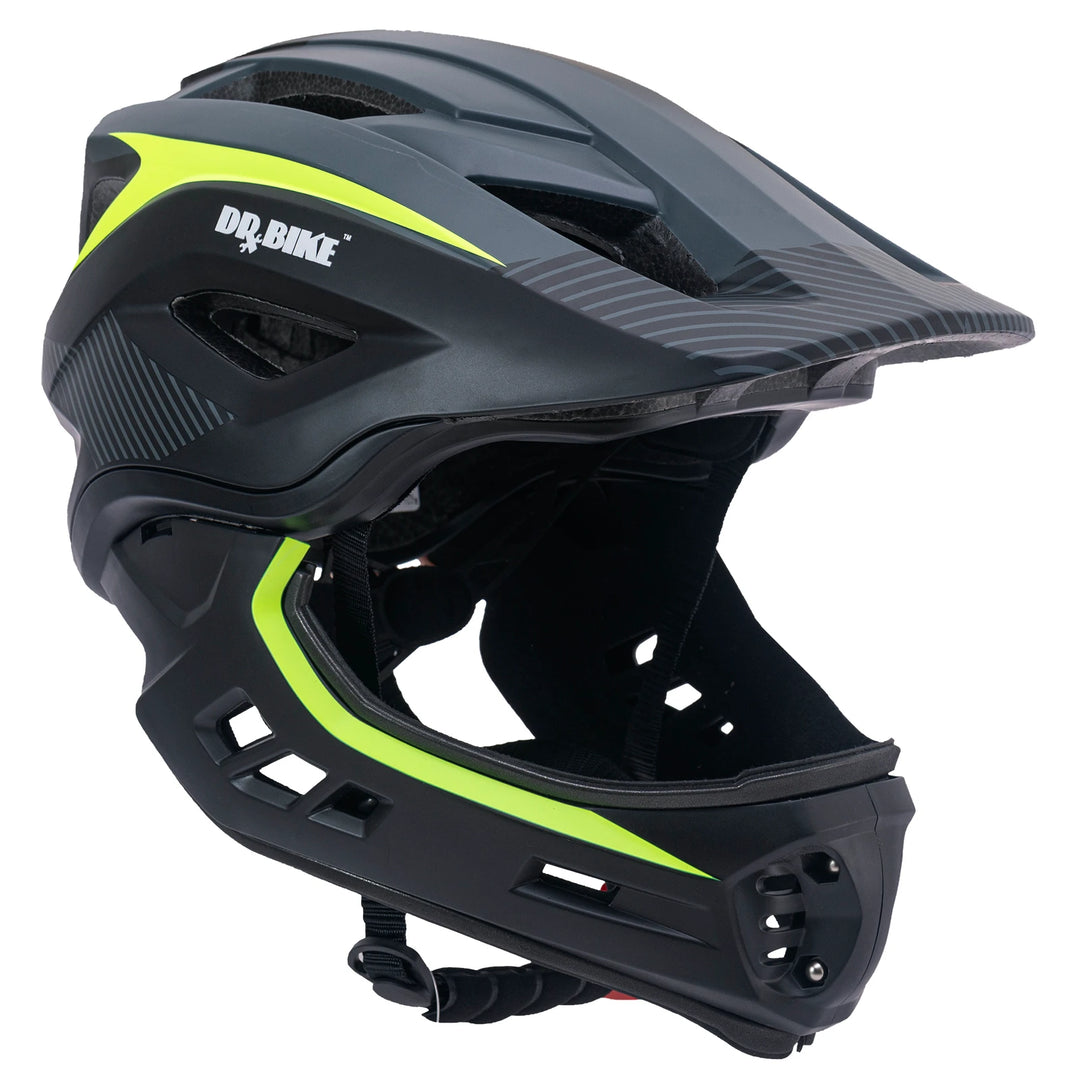JOYSTAR Kids Full Face Bike Helmet with Detachable Chin Guard, Adjustable Size for Ages 3-9, Impact Resistant Multi-Sport Safety Gear for Cycling, MTB, Scooter - Unicorn, Dinosaur & Star Designs JOYSTAR