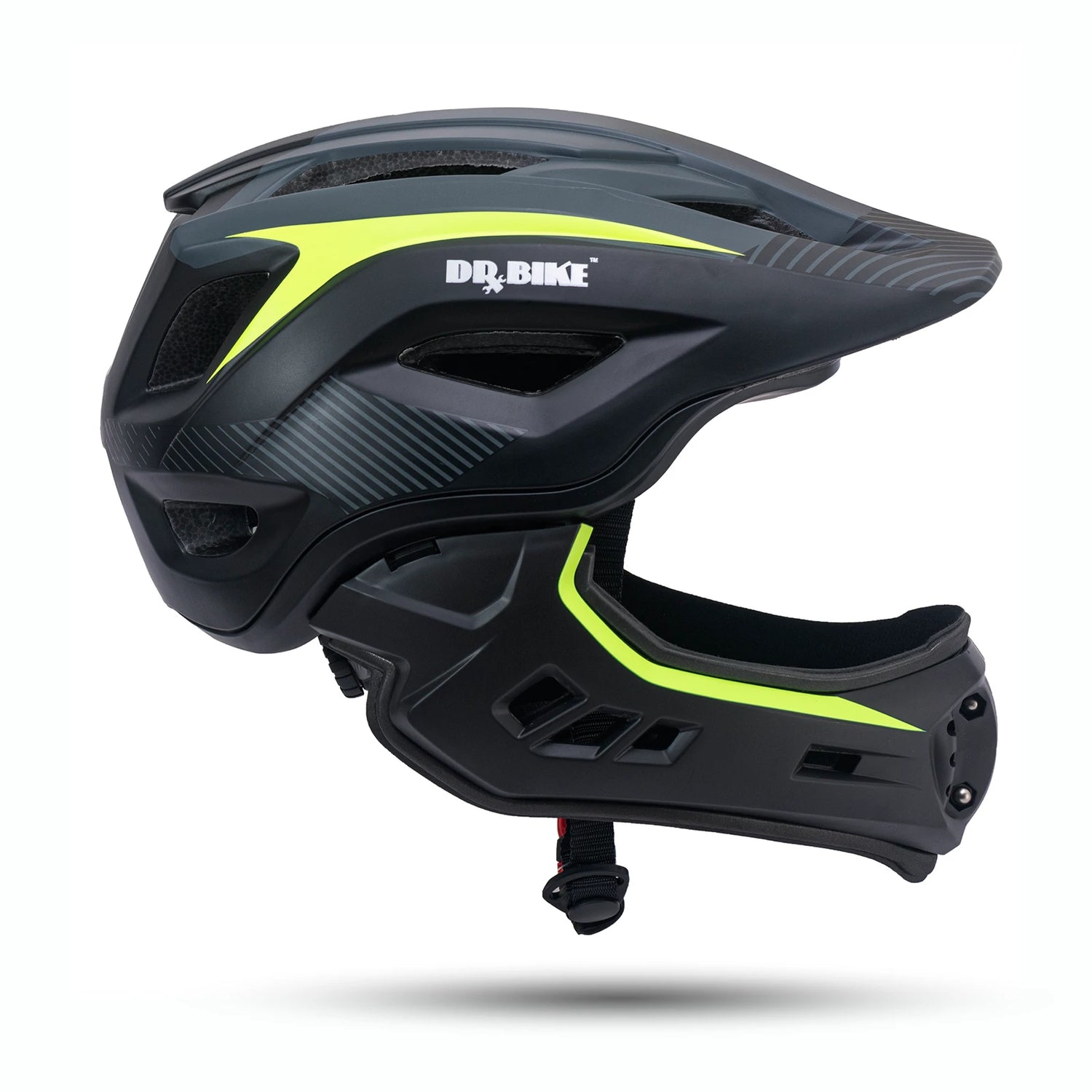 JOYSTAR Kids Full Face Bike Helmet with Detachable Chin Guard, Adjustable Size for Ages 3-9, Impact Resistant Multi-Sport Safety Gear for Cycling, MTB
