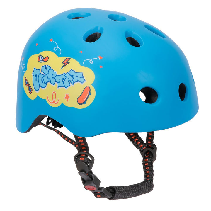 DRBIKE Starry Kids Bike Helmet for Ages 3-8 Boys Girls Blue & Black