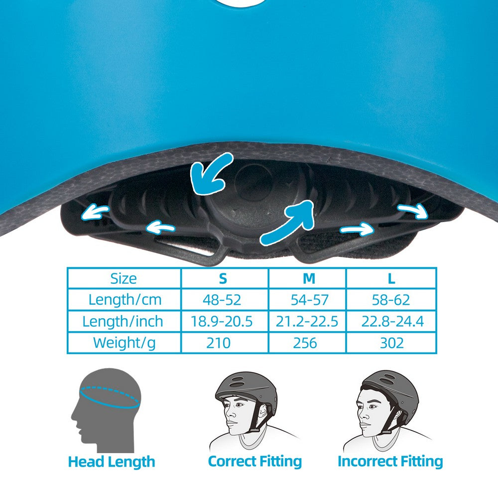 DRBIKE Starry Kids Bike Helmet for Ages 3-8 Boys Girls Blue & Black