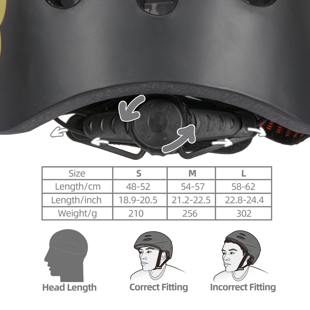 JOYSTAR Kids Bike Helmet for Ages 3-8 Boys Girls M: 21.2-22.5 inch / Black