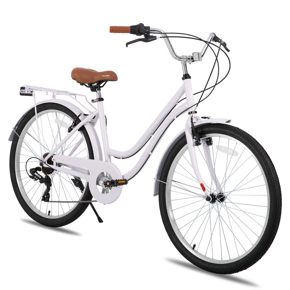 womens 26 bicycle HILAND Breeze 26 inch Beach Cruiser Commuter Bike for Men and Women wi – JOYSTARBIKE