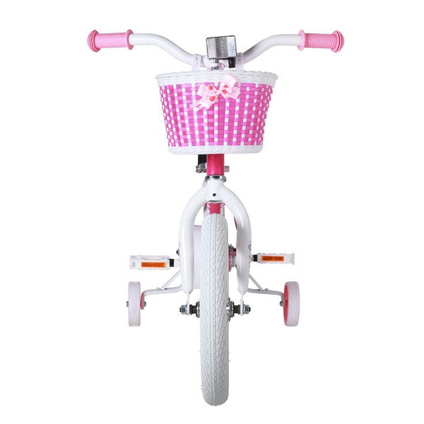 JOYSTAR Angel Girls Bike with Training Wheels & Basket WT JOYSTAR Walmart