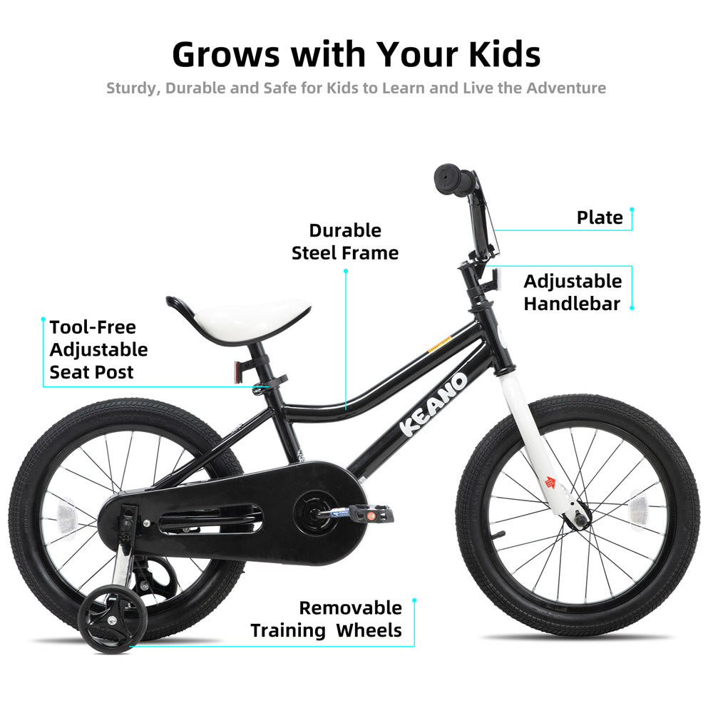 KEANO Lexicon Kids Bike for Boys Girls Ages 3-12 Years Old JOYSTARBIKE