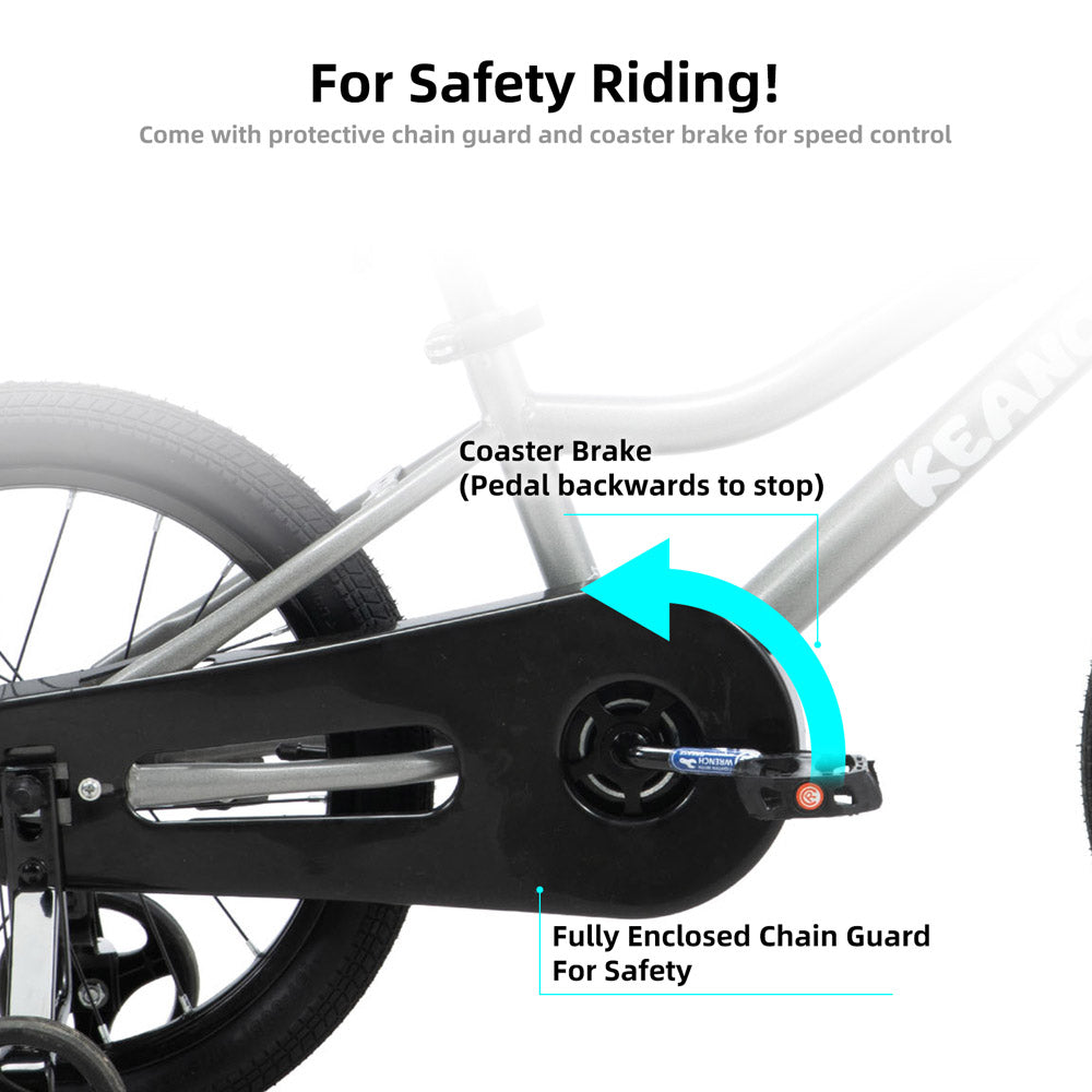 KEANO Lexicon Kids Bike for Boys Girls Ages 3-12 Years Old JOYSTARBIKE