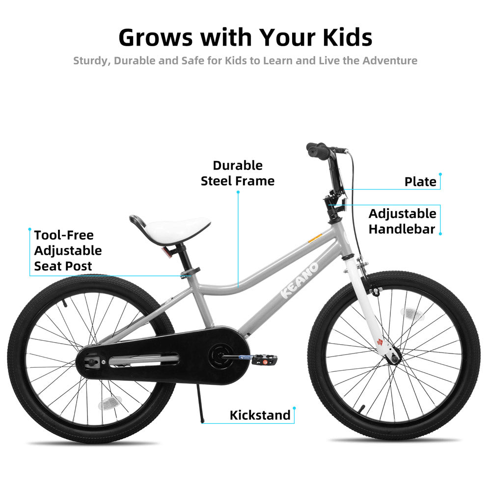 KEANO Lexicon Kids Bike for Boys Girls Ages 3-12 Years Old JOYSTARBIKE