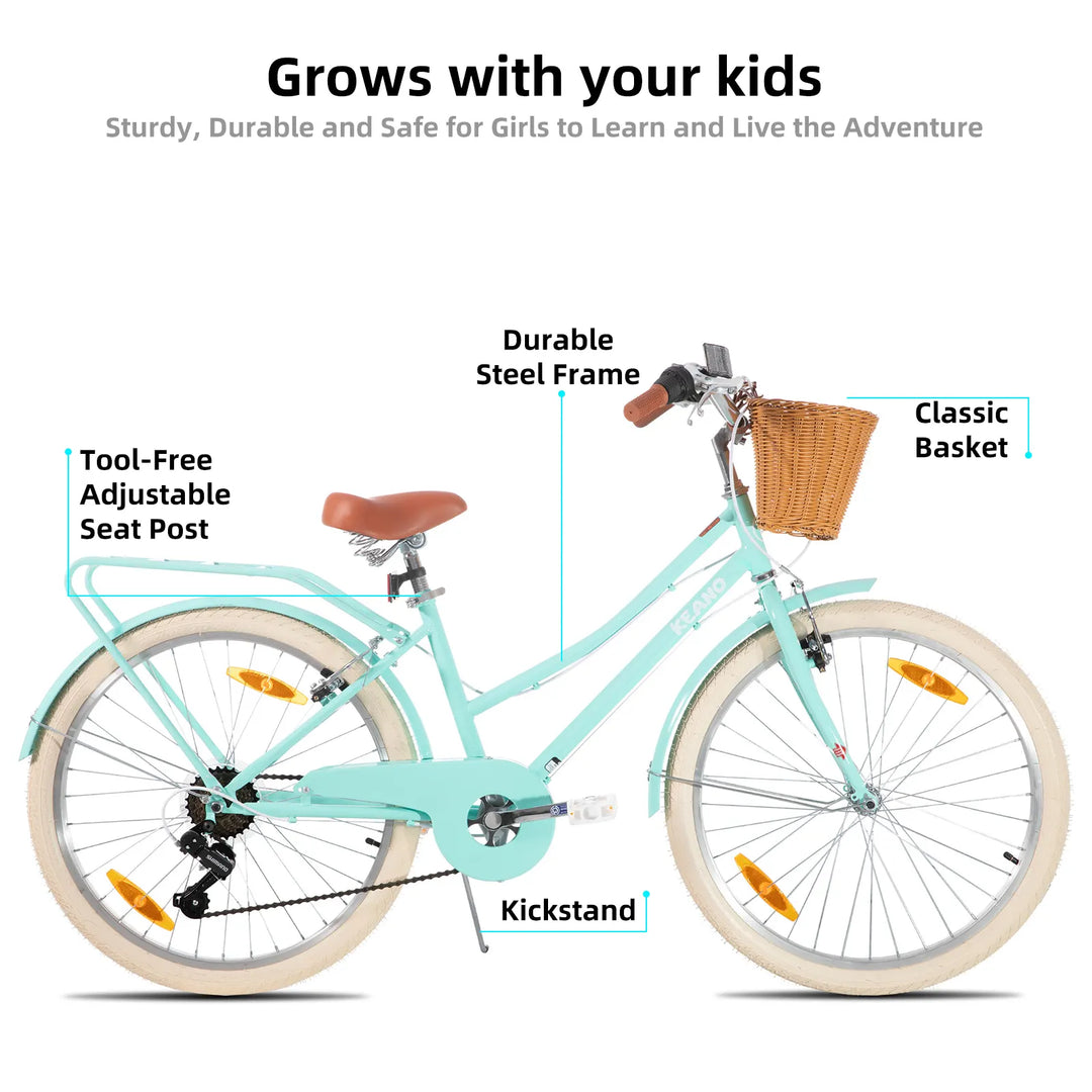 KEANO Poppy 20/24 Inch Children's Bicycle for Girls JOYSTARBIKE