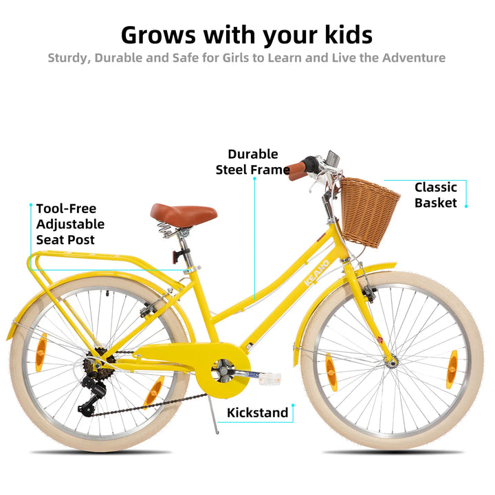 KEANO Poppy 20/24 Inch Children's Bicycle for Girls JOYSTARBIKE