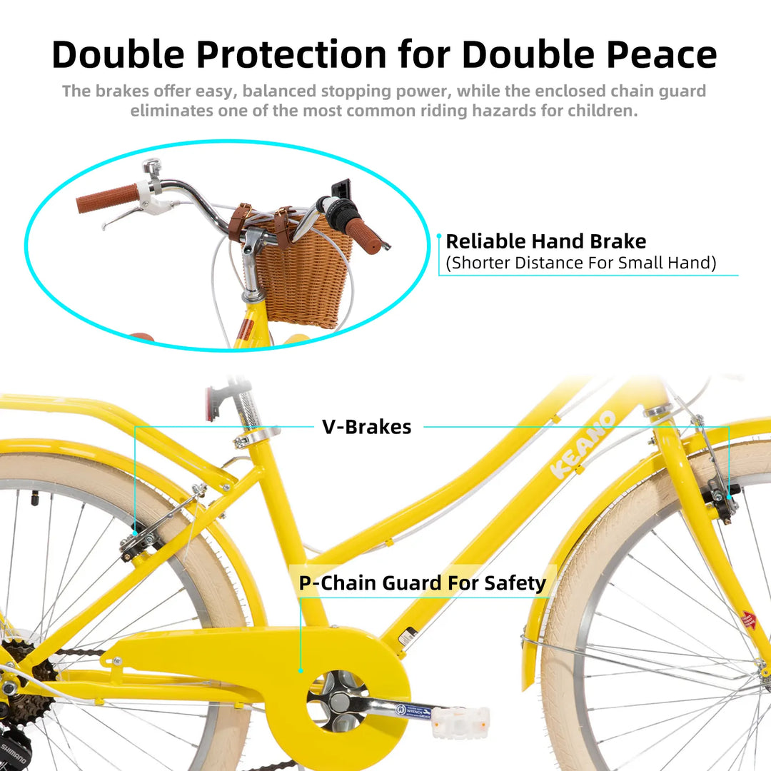 KEANO Poppy 20/24 Inch Children's Bicycle for Girls JOYSTARBIKE