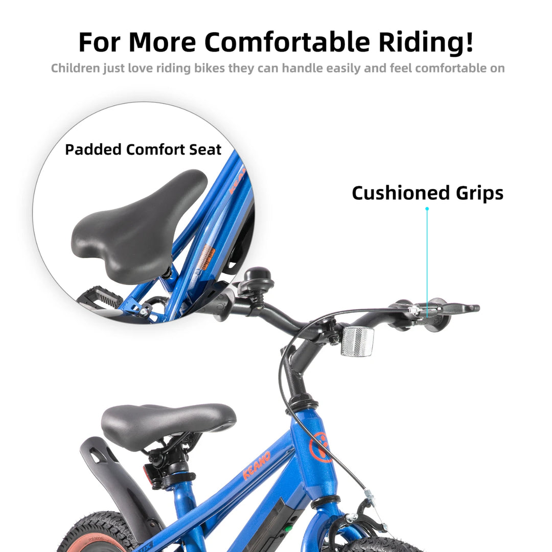 KEANO Vellux 12 16 20 Inch Kids Bike with Training Wheels KEANO