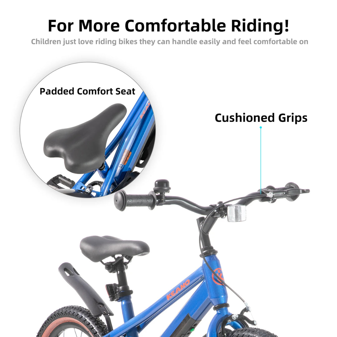 KEANO Vellux 12 16 20 Inch Kids Bike with Training Wheels KEANO