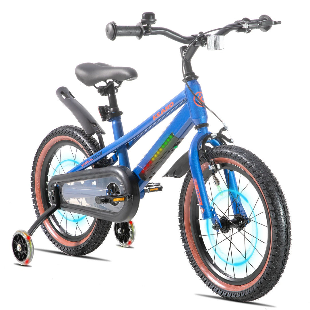 KEANO Vellux 12 16 20 Inch Kids Bike with Training Wheels KEANO