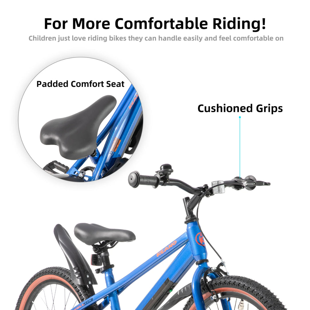 KEANO Vellux 12 16 20 Inch Kids Bike with Training Wheels KEANO