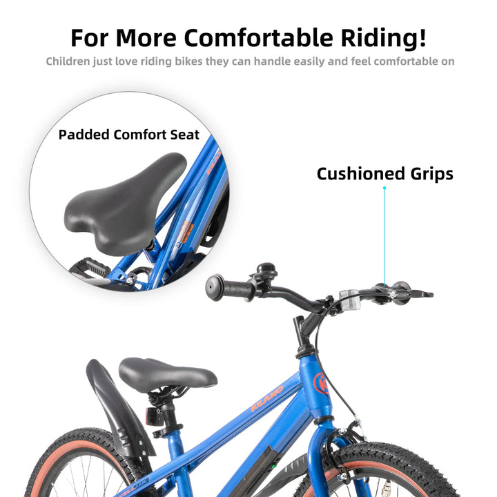 KEANO Vellux 12 16 20 Inch Kids Bike with Training Wheels KEANO