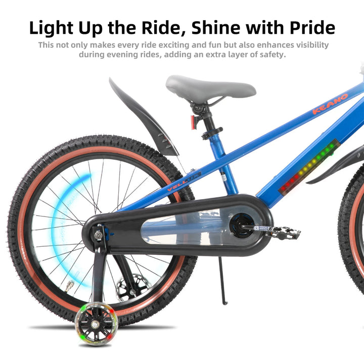 KEANO Vellux 12 16 20 Inch Kids Bike with Training Wheels KEANO