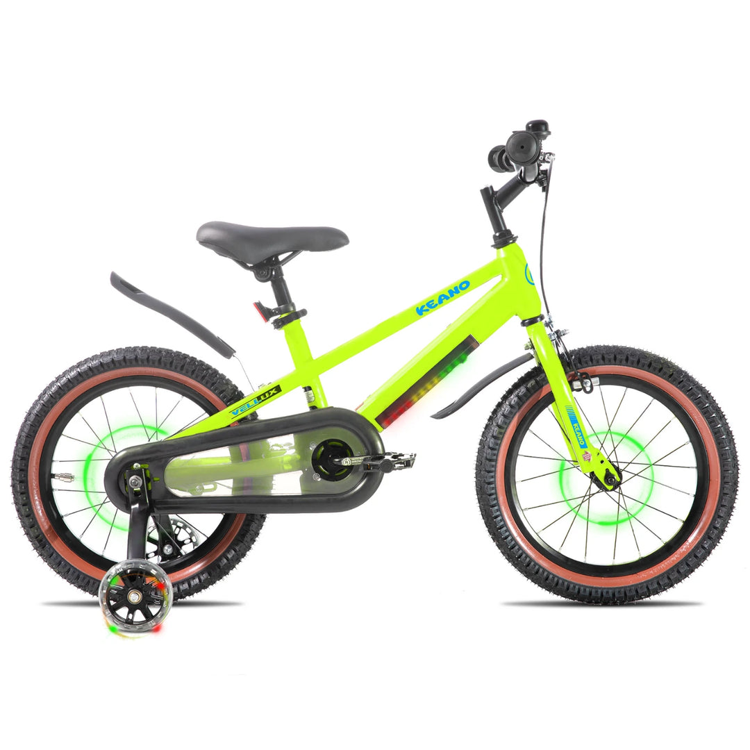 KEANO Vellux 12 16 20 Inch Kids Bike with Training Wheels KEANO