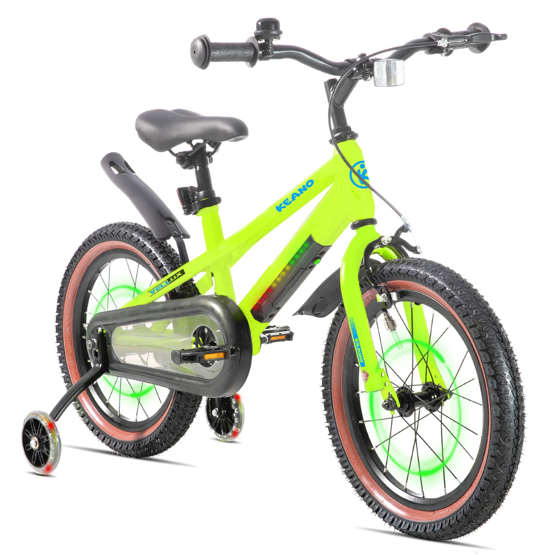 KEANO Vellux 12 16 20 Inch Kids Bike with Training Wheels KEANO
