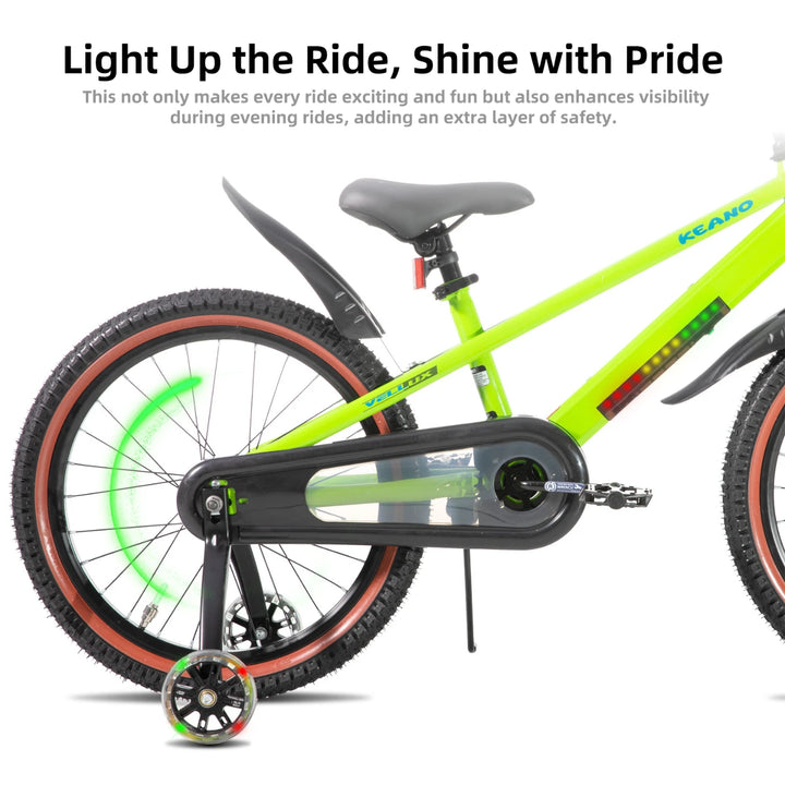 KEANO Vellux 12 16 20 Inch Kids Bike with Training Wheels KEANO