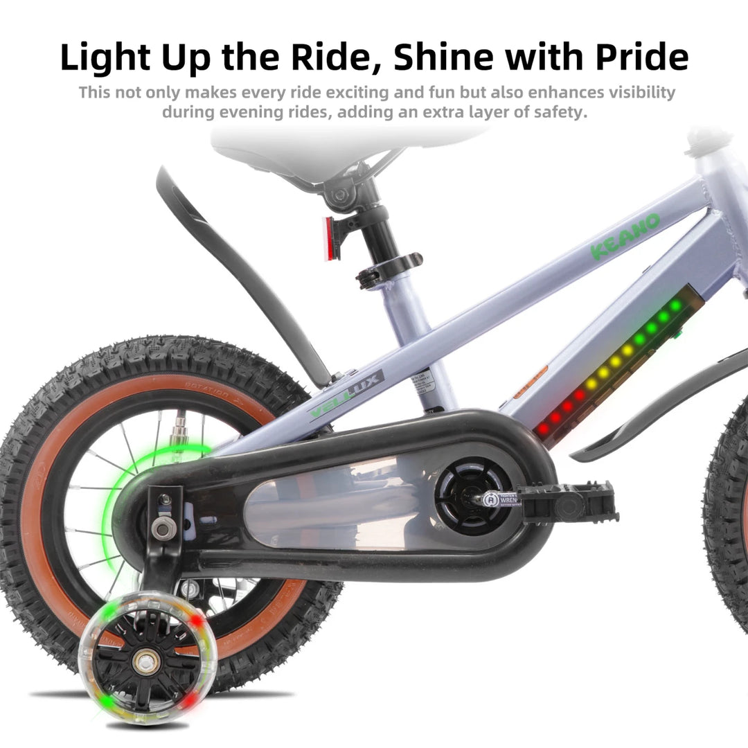 KEANO Vellux 12 16 20 Inch Kids Bike with Training Wheels KEANO
