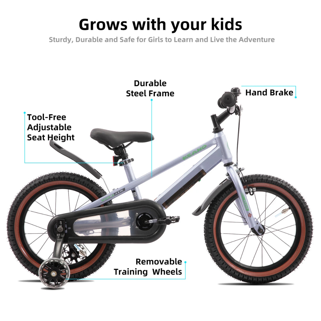 KEANO Vellux 12 16 20 Inch Kids Bike with Training Wheels KEANO