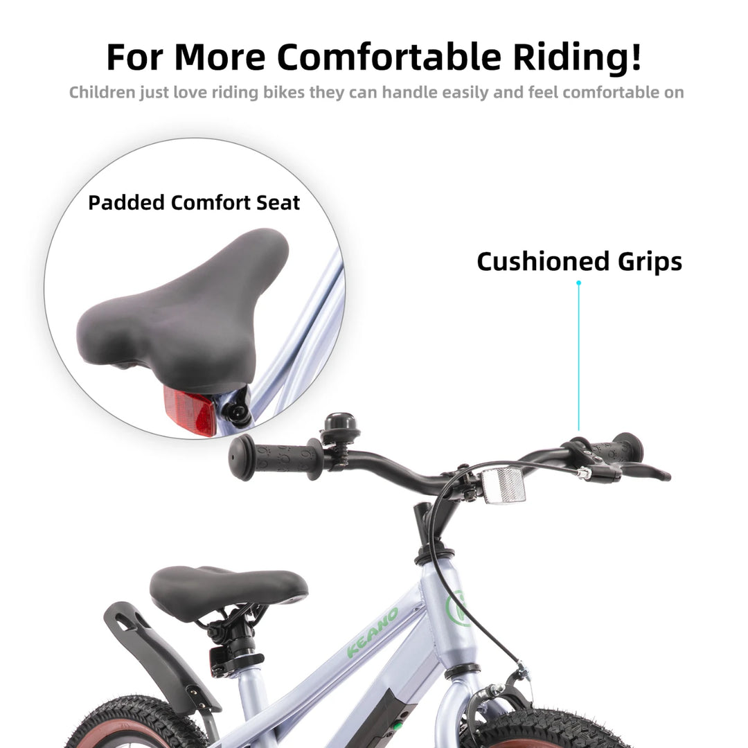 KEANO Vellux 12 16 20 Inch Kids Bike with Training Wheels KEANO