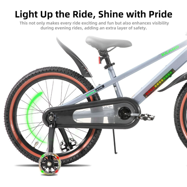 KEANO Vellux 12 16 20 Inch Kids Bike with Training Wheels KEANO