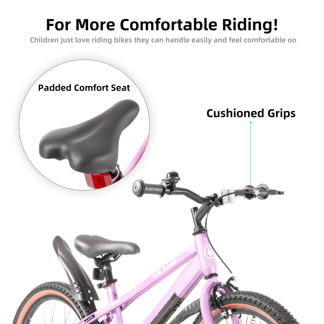 KEANO Vellux 12 16 20 Inch Kids Bike with Training Wheels KEANO