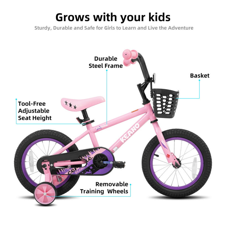 KEANO Cervine Kids Bike for Boys & Girls KEANO