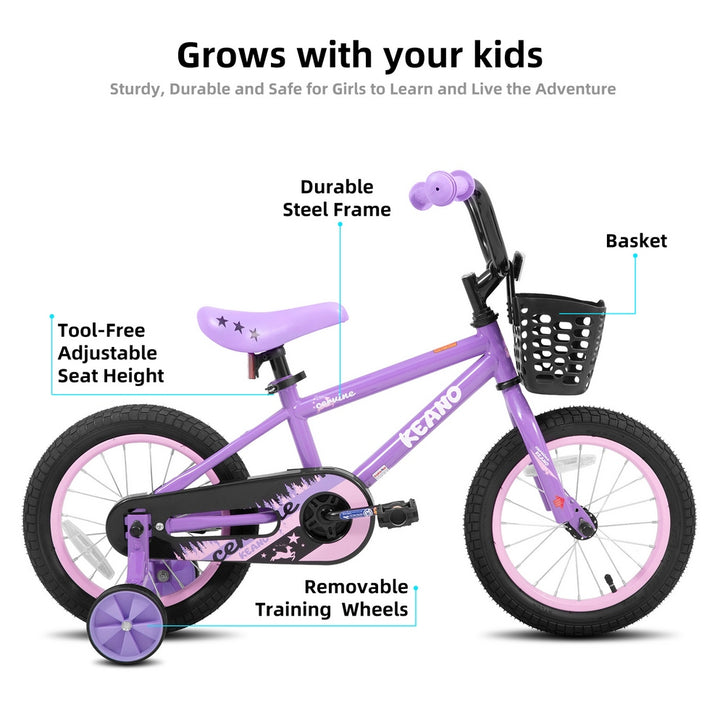KEANO Cervine Kids Bike for Boys & Girls KEANO