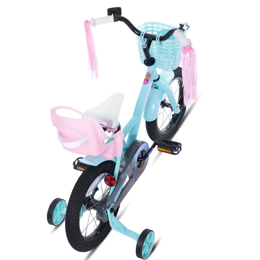 KEANO Zinnia Girls Bike with Doll Seat