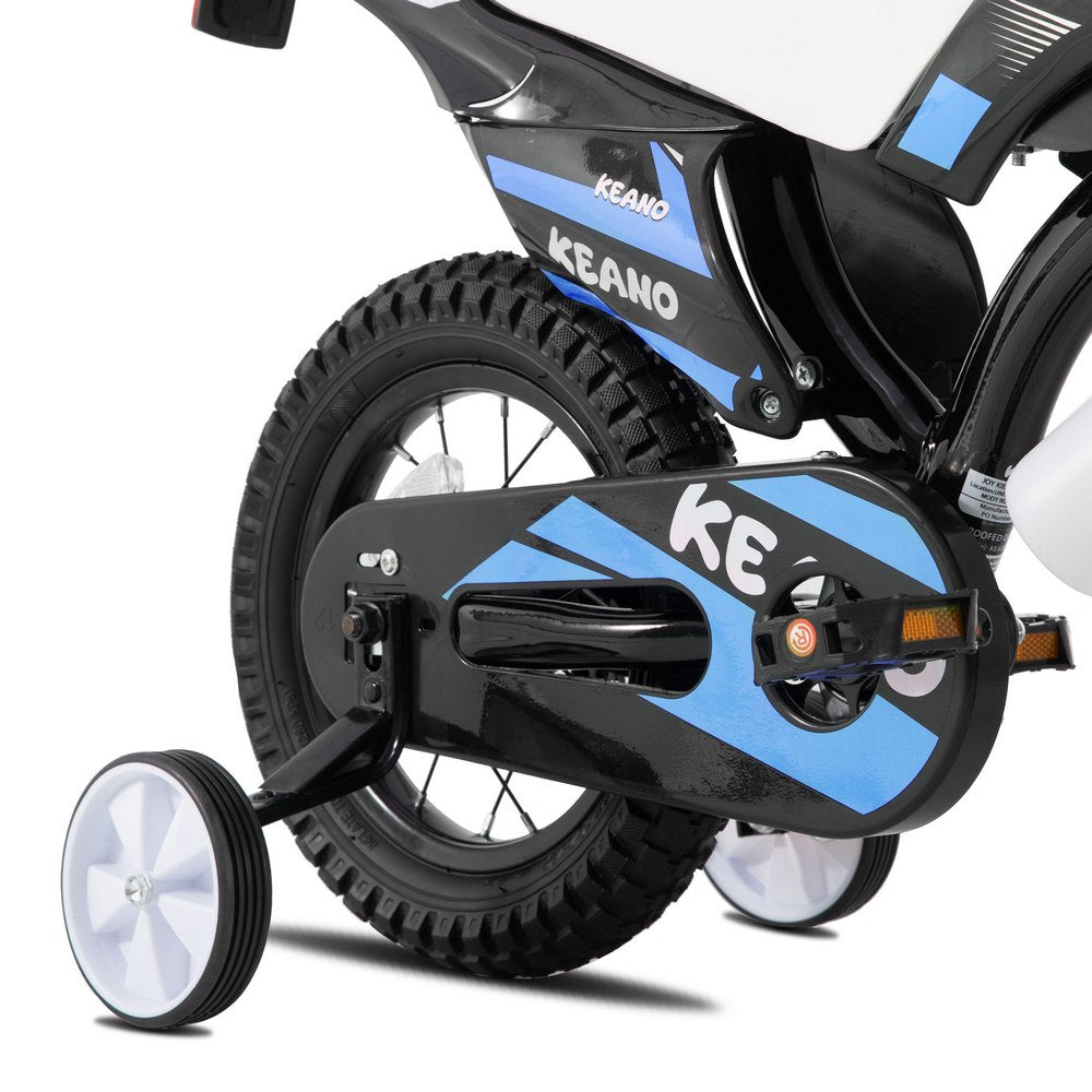 KEANO Motocross Style Kids Bike for Boys Girls Green / 16 inch
