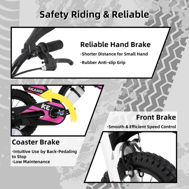 KEANO Motocross Style Kids Bike for Boys Girls KEANO