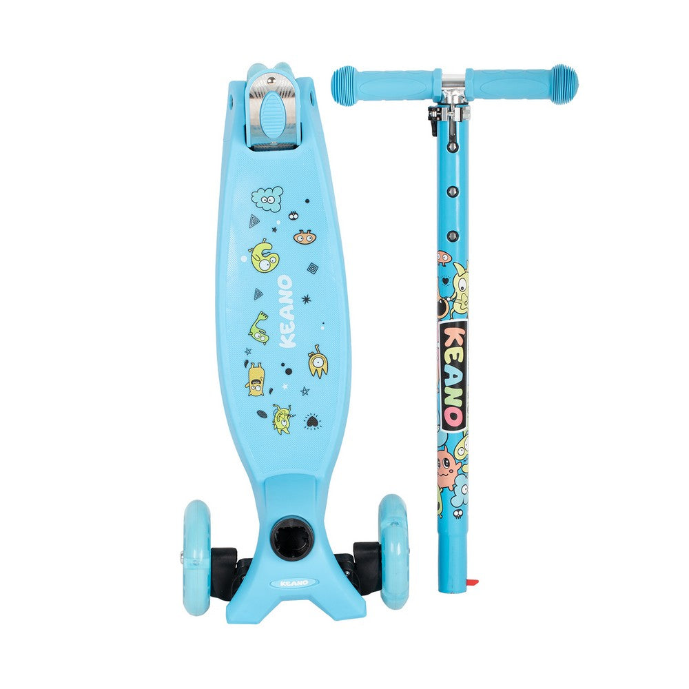 KEANO 3 Wheel Kids Kick Scooter for 3-8 Yrs Boys & Girls