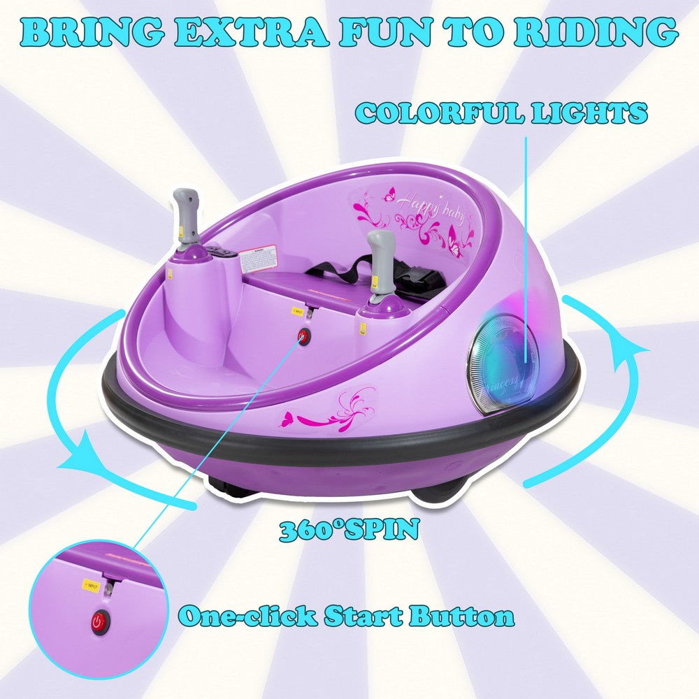 KEANO 12V Electric Bumper Car for Toddlers & Kids 1.5-5 Years Old