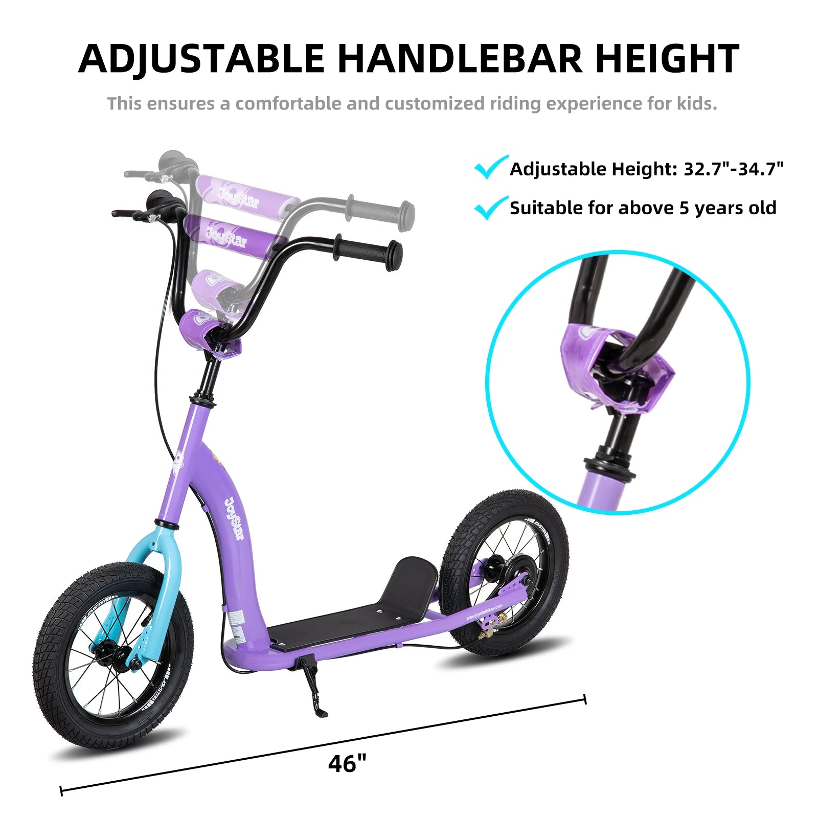JOYSTAR Conway Kick Scooter for Kids 5+ Teens & Youth JOYSTAR
