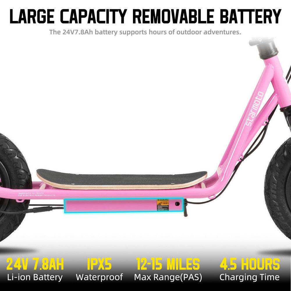 JOYSTAR Electric Scooter for Kids Ages 6-12 JOYSTAR